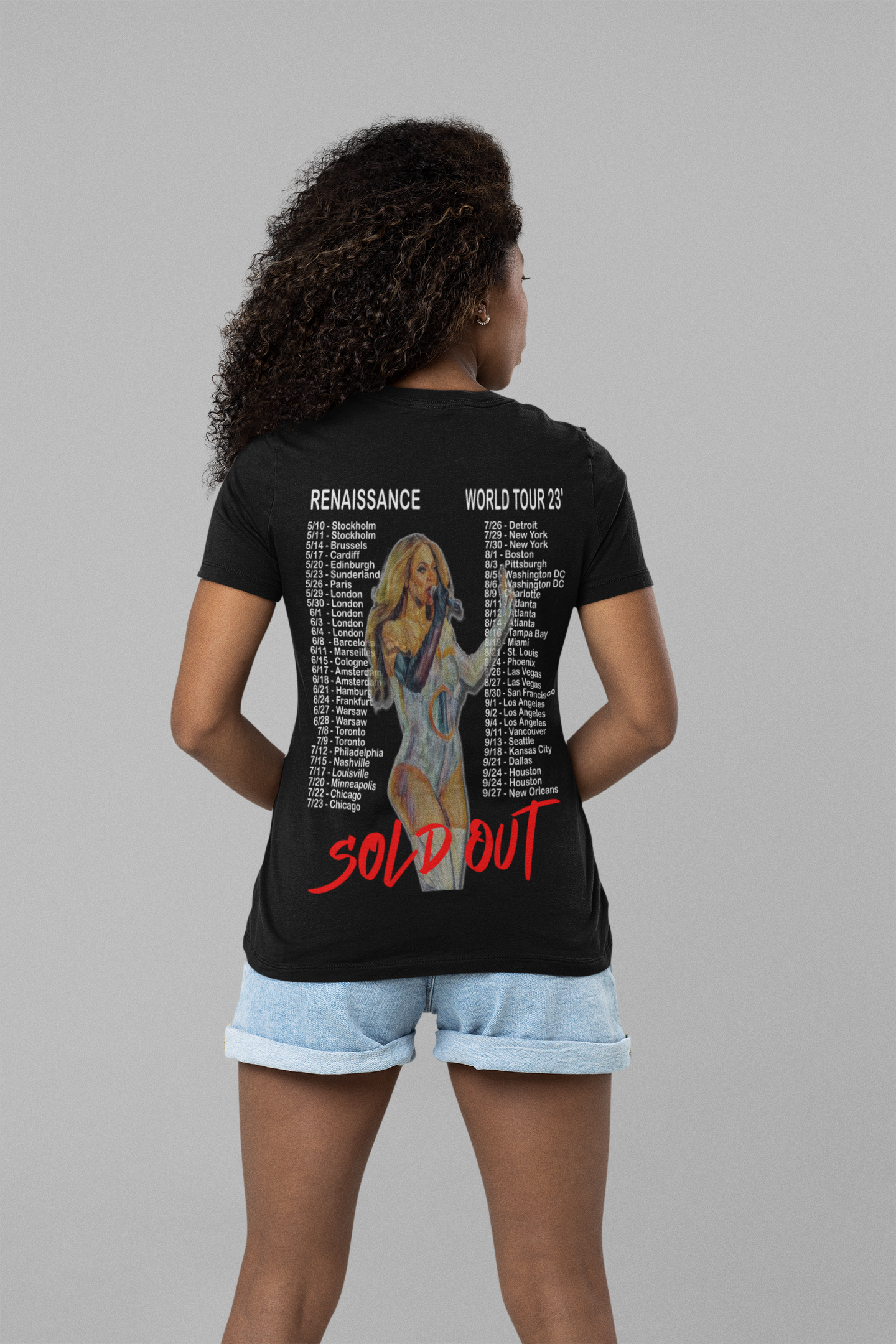 Women's - Renaissance World Tour 23' Graphic T-Shirt