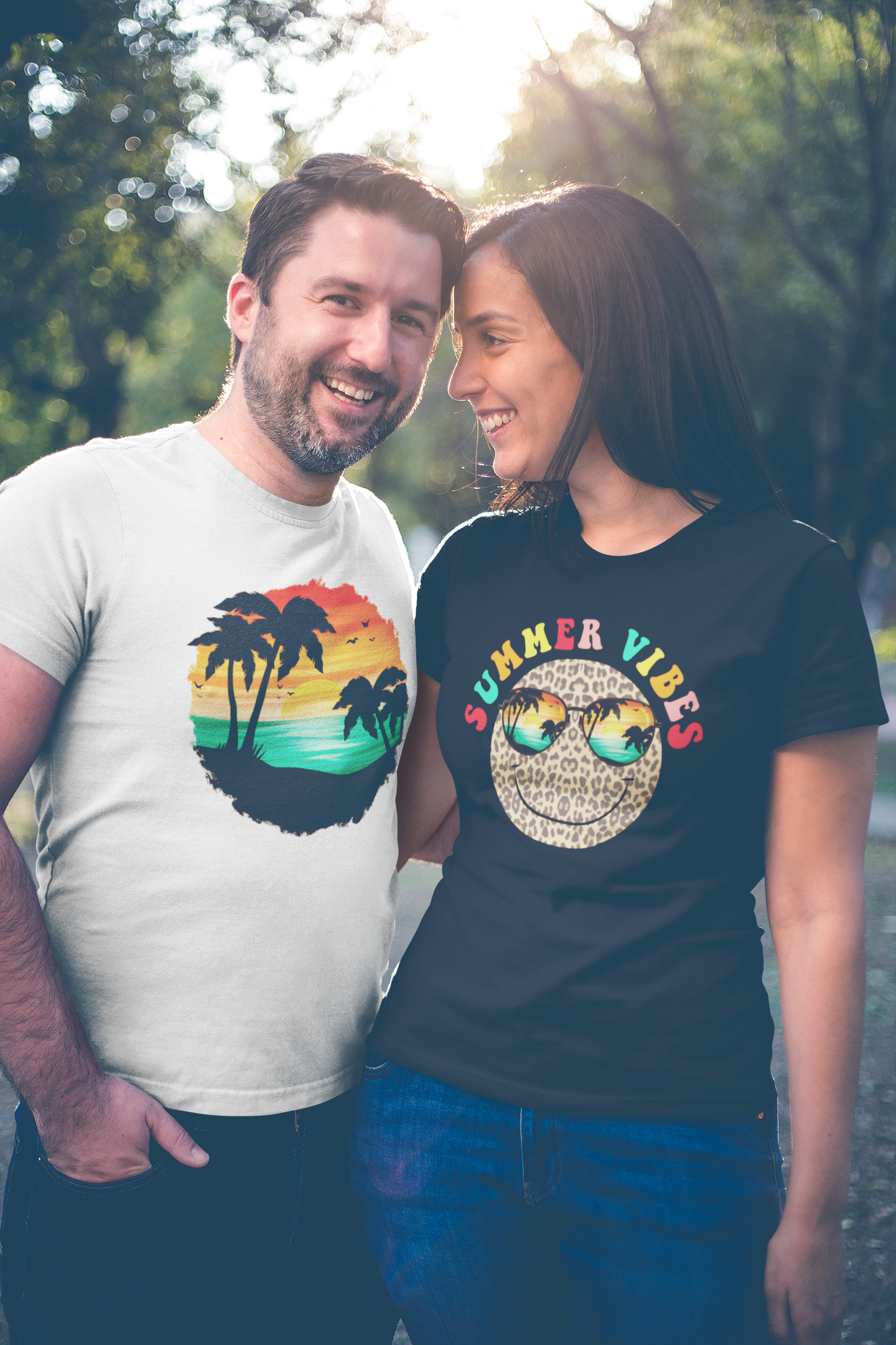 Women's - Summer Vibes Graphic T-Shirt