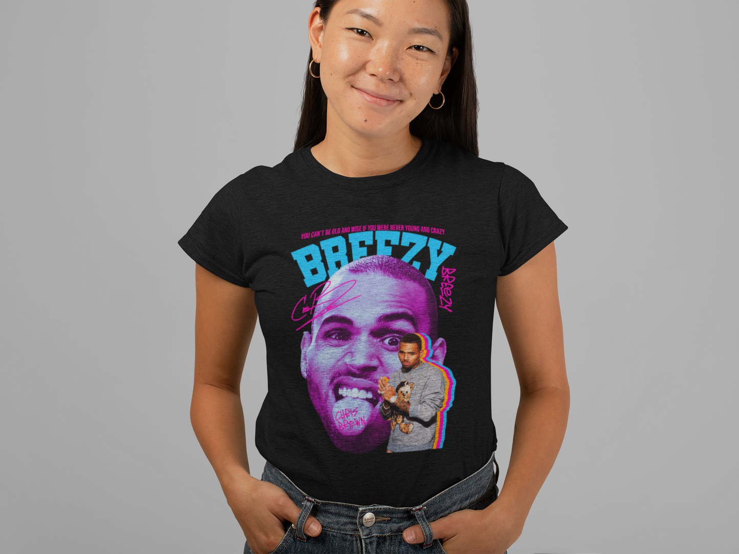 Women's - Chris Brown Graphic T-Shirt