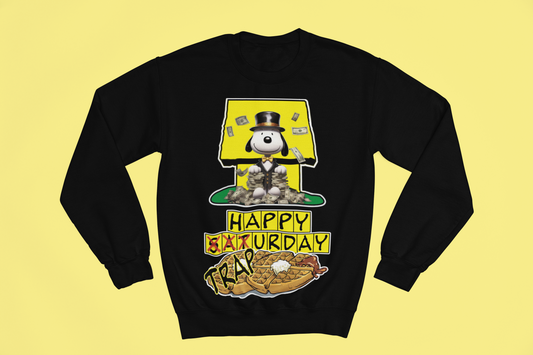 Men's - Happy Trapurday Graphic Sweatshirt