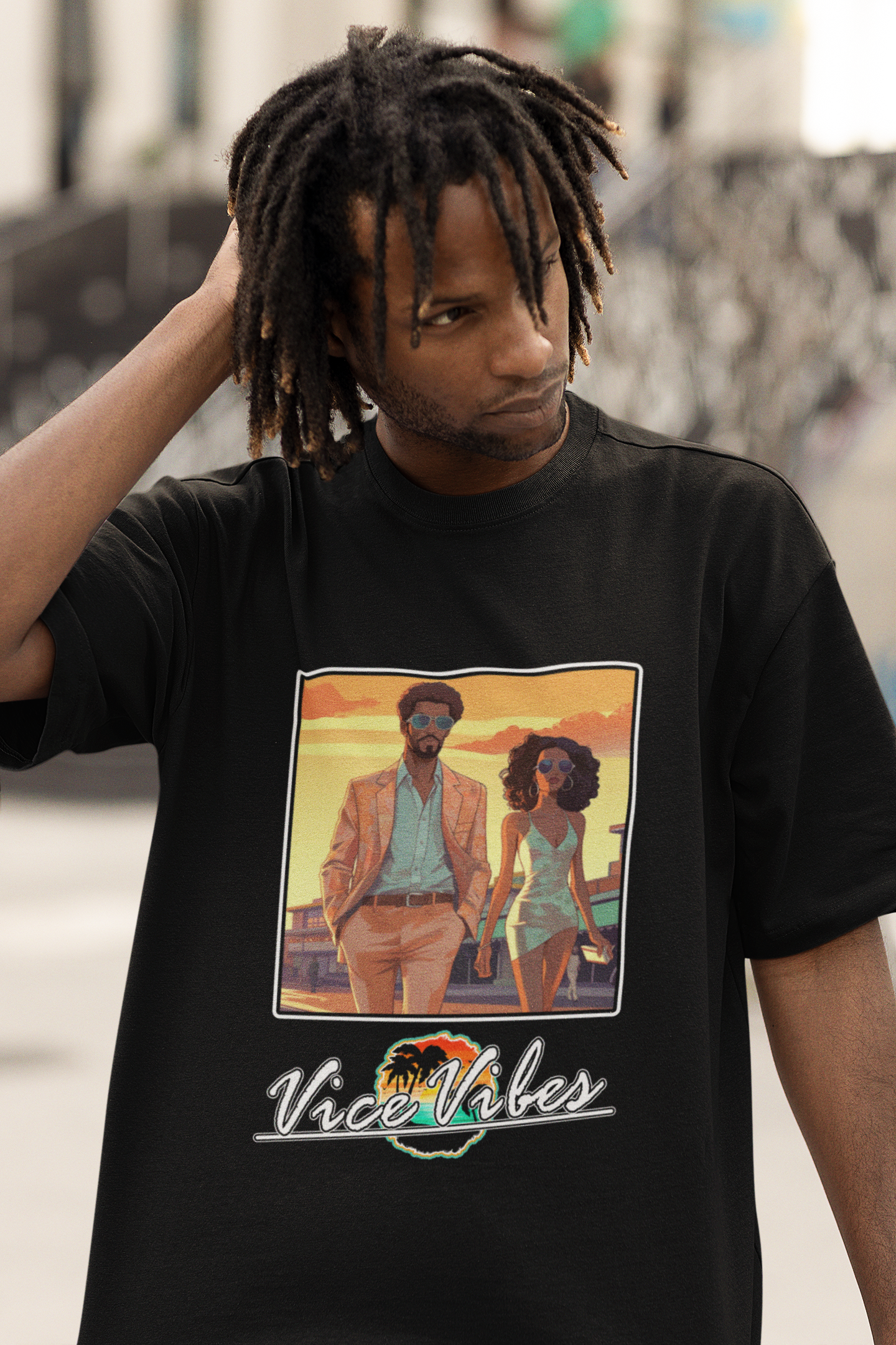 Men's - Vice Vibes (Coconut Grove) Graphic T-Shirt