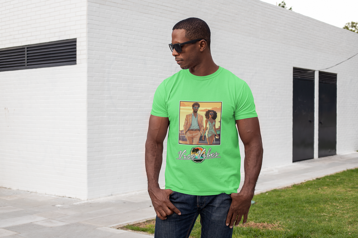 Men's - Vice Vibes (Coconut Grove) Graphic T-Shirt