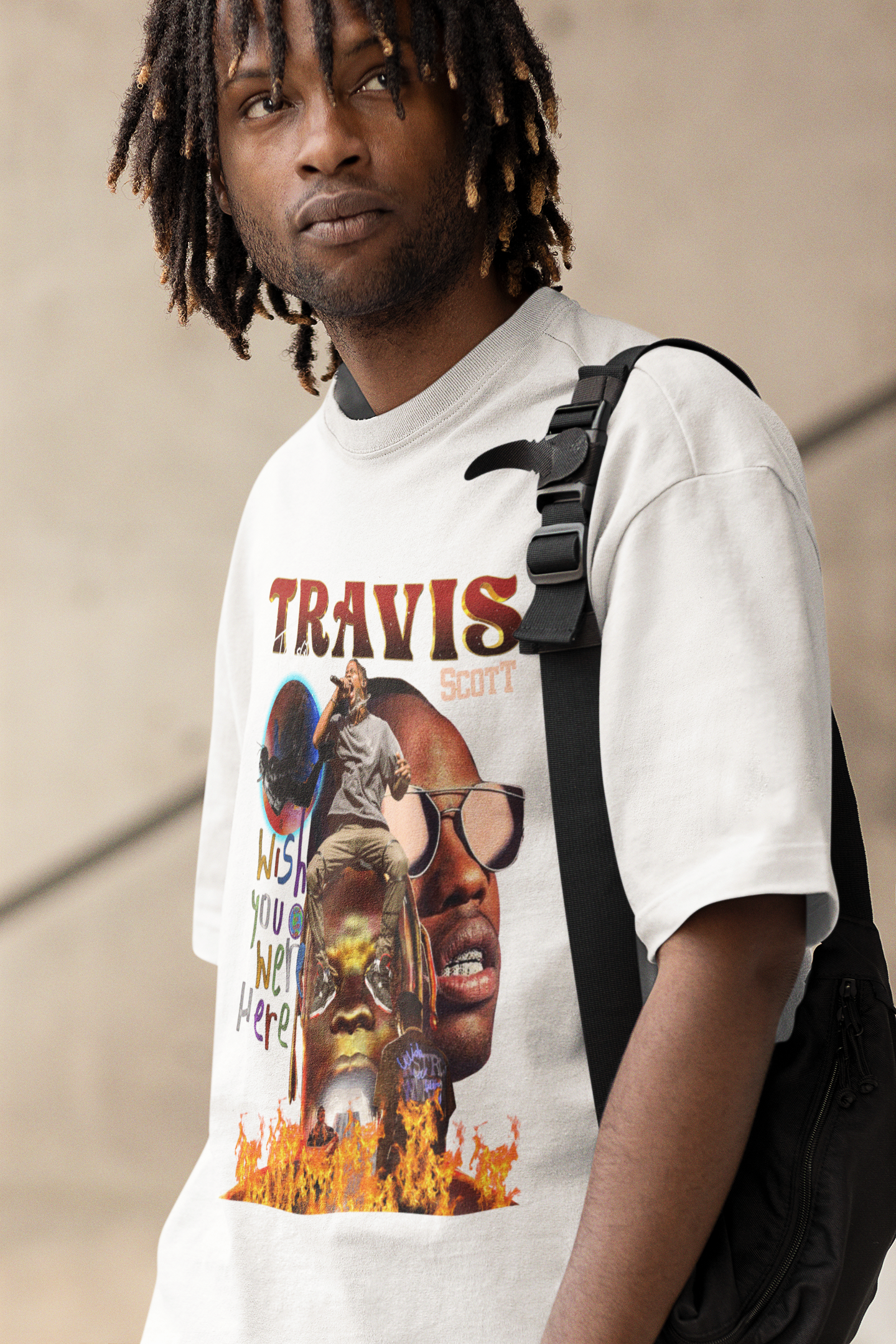 Unisex - Travis Scott Graphic T-Shirt