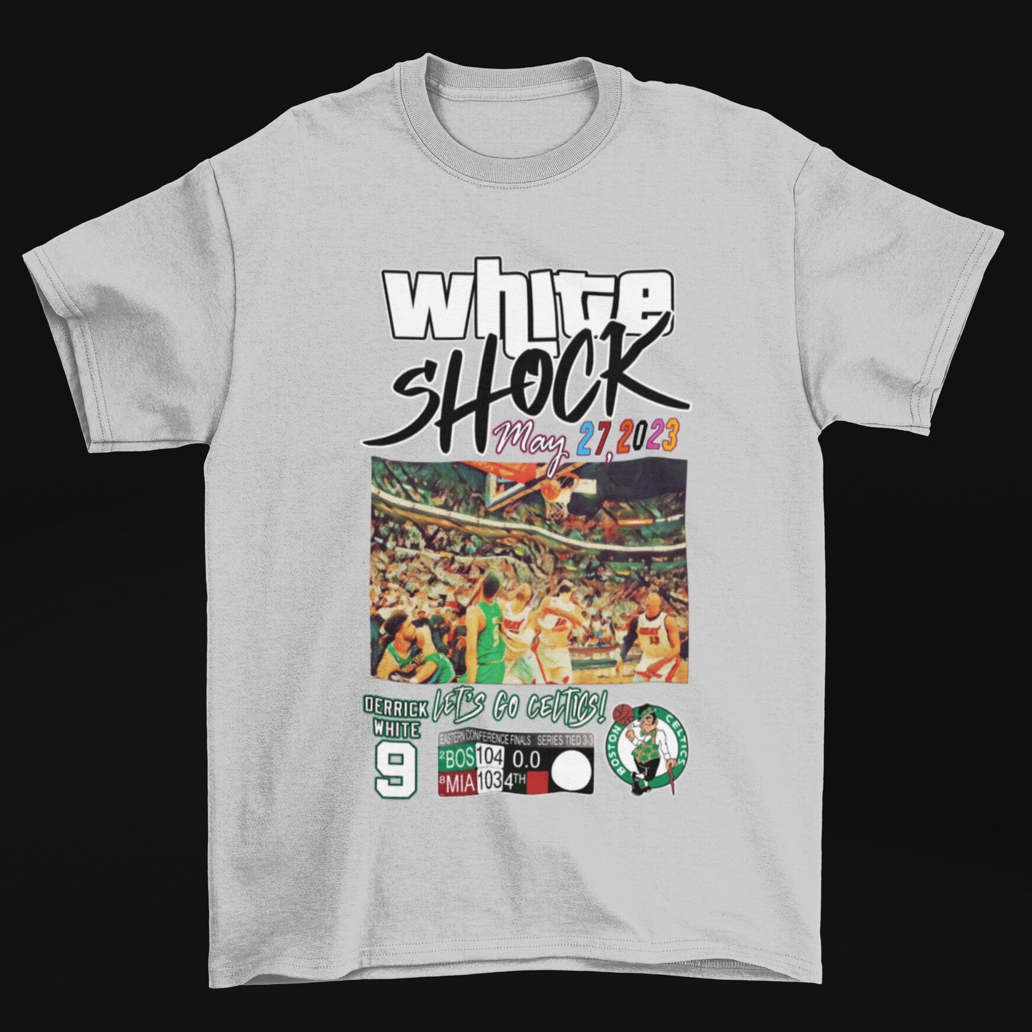 Men's - White Shock Graphic T-Shirt