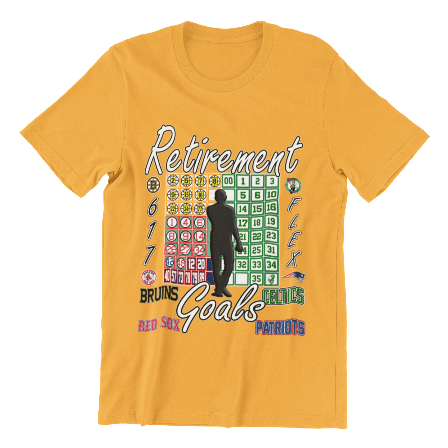 Unisex - Retirement Goals Graphic T-Shirt