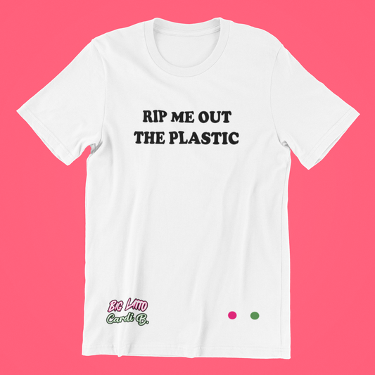 Women's - Rip Me Out The Plastic (Standard) Graphic T-Shirt