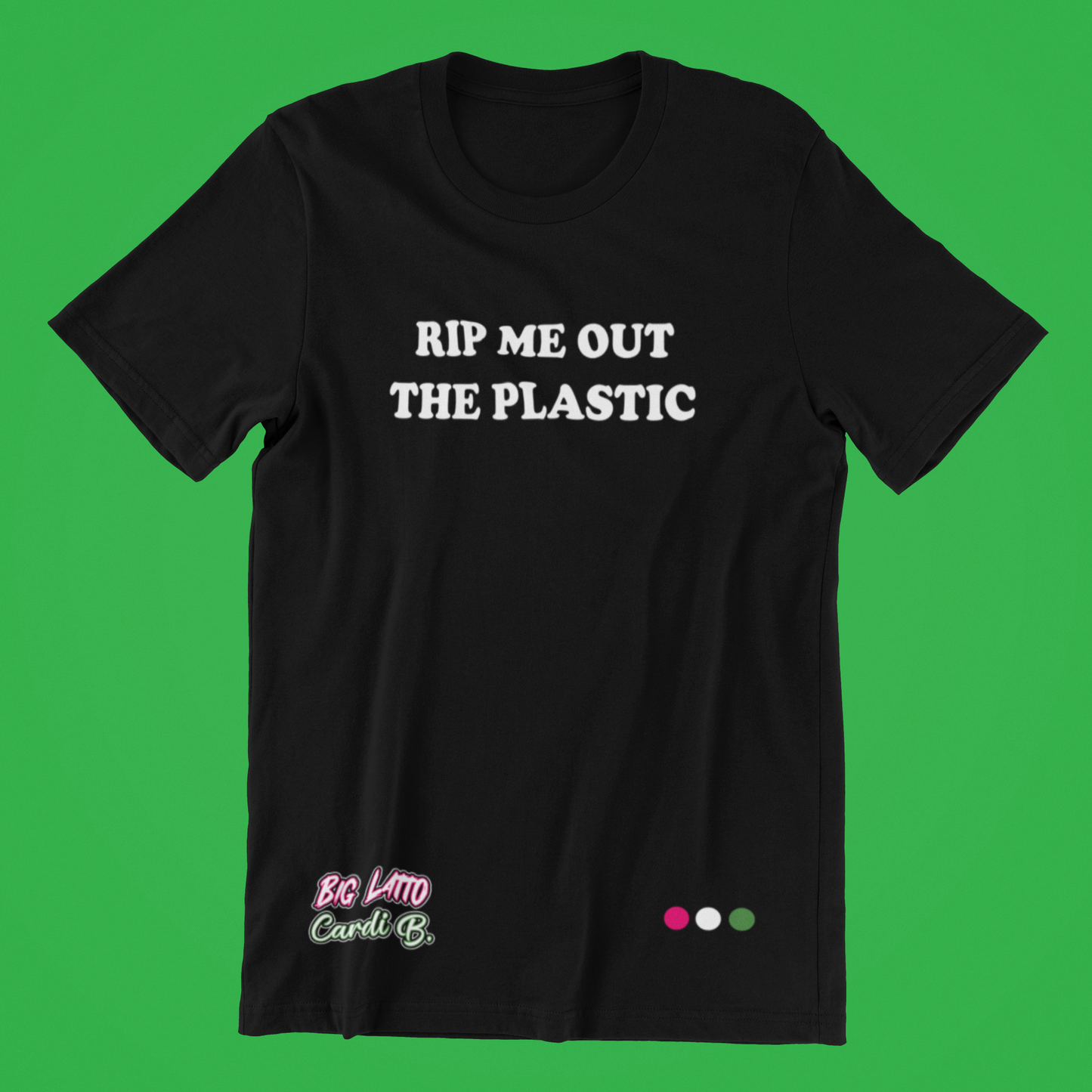 Women's - Rip Me Out The Plastic (Standard) Graphic T-Shirt