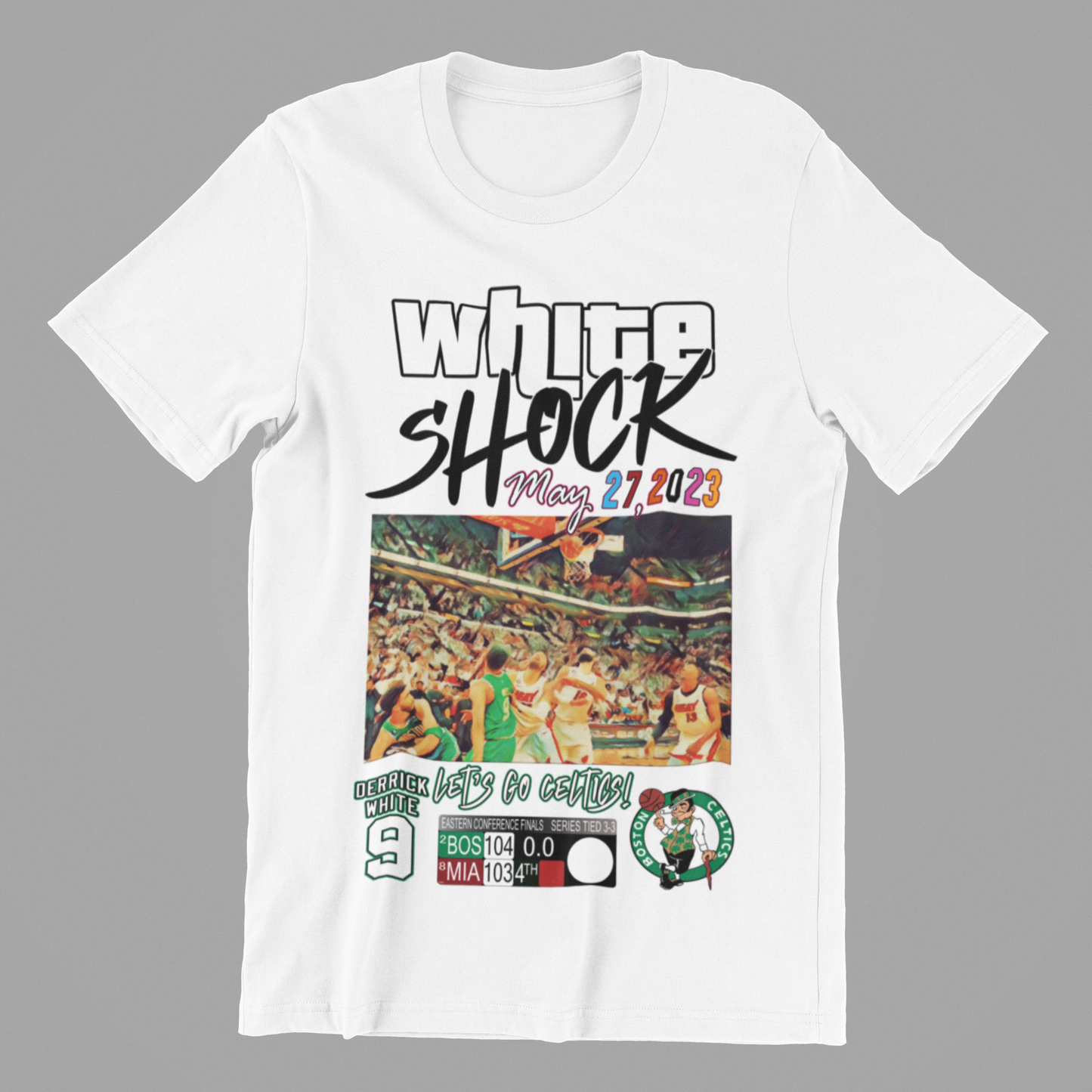 Men's - White Shock Graphic T-Shirt