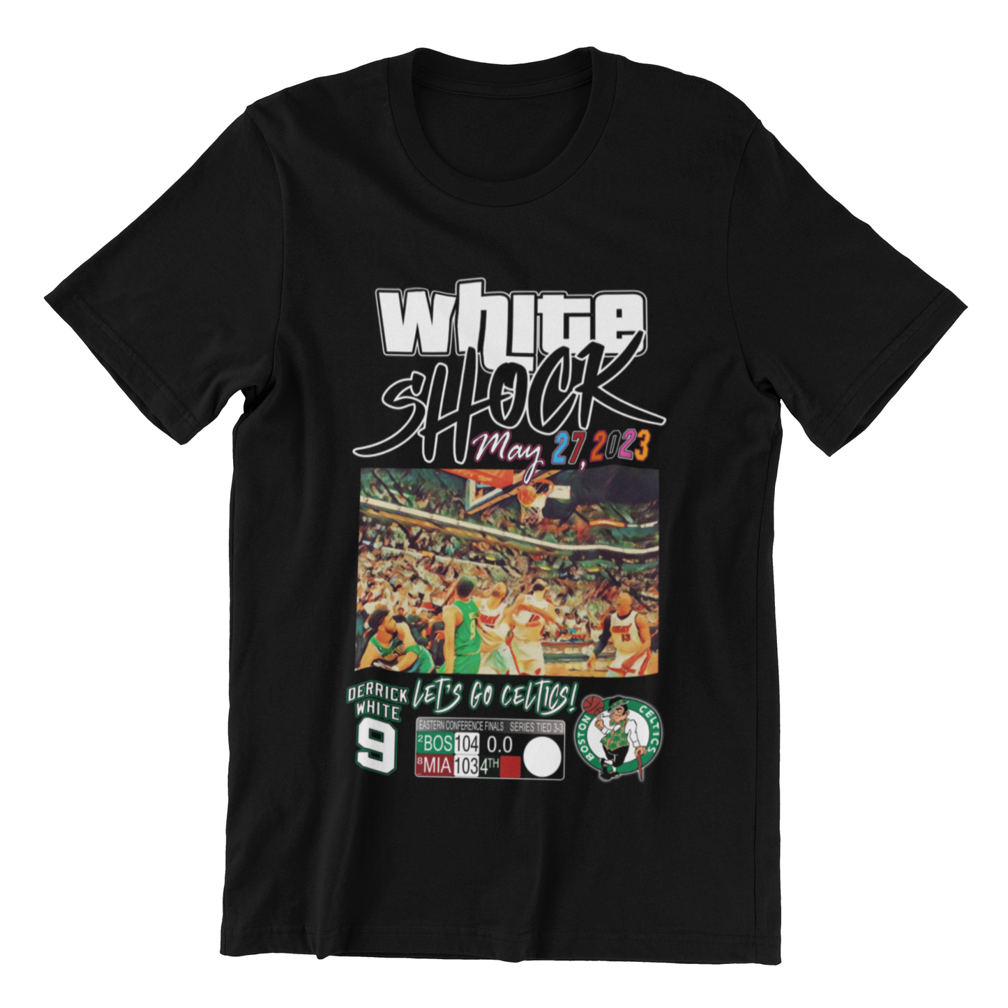 Men's - White Shock Graphic T-Shirt