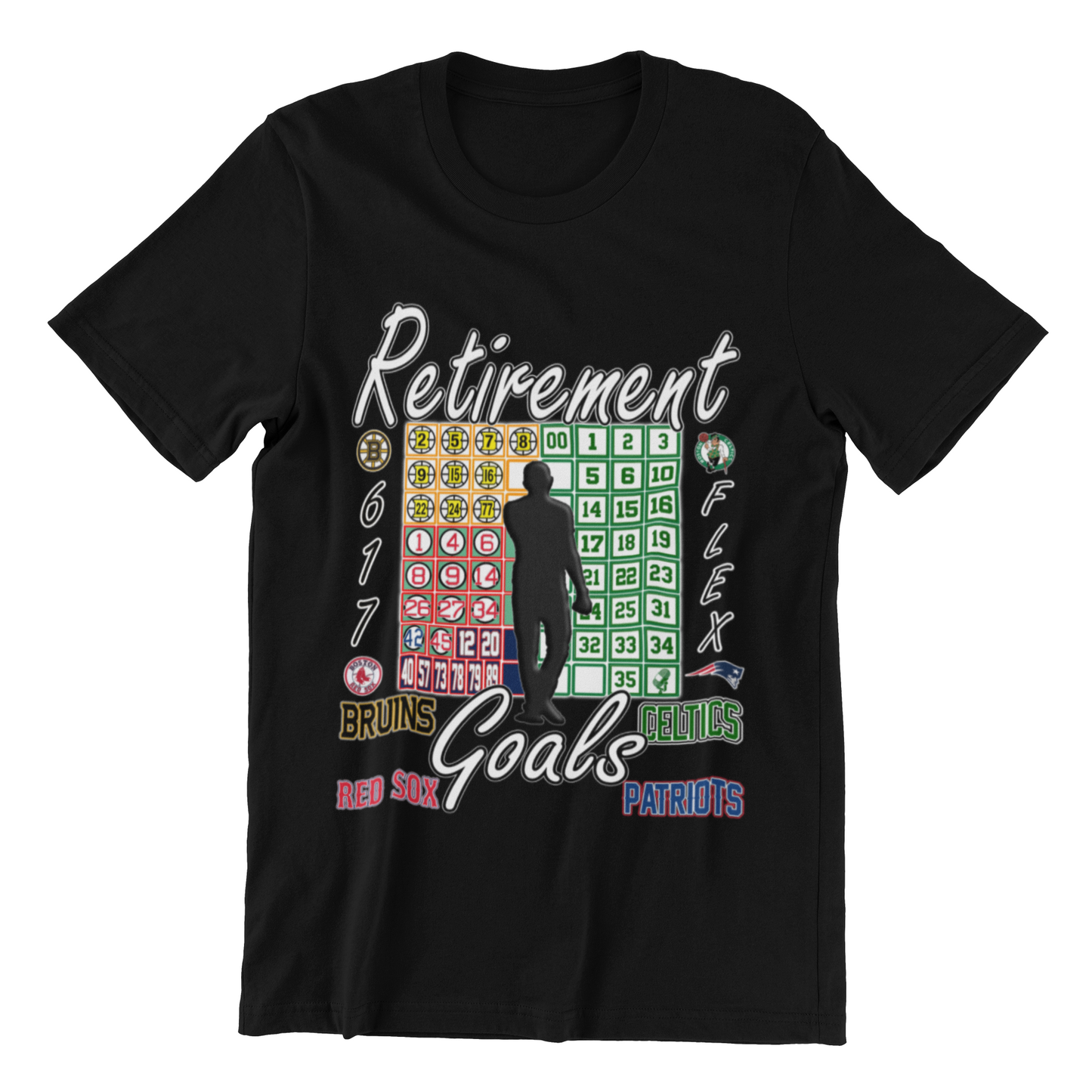 Unisex - Retirement Goals Graphic T-Shirt