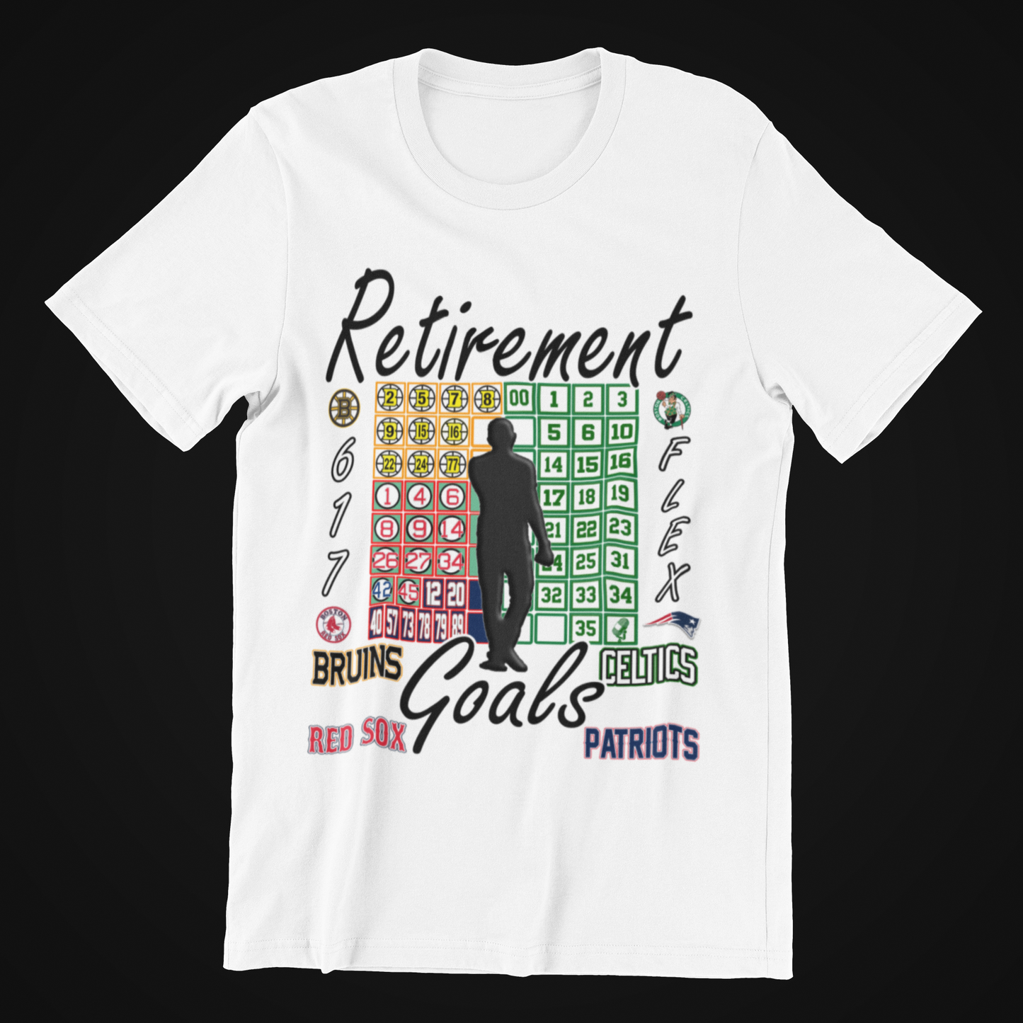 Unisex - Retirement Goals Graphic T-Shirt