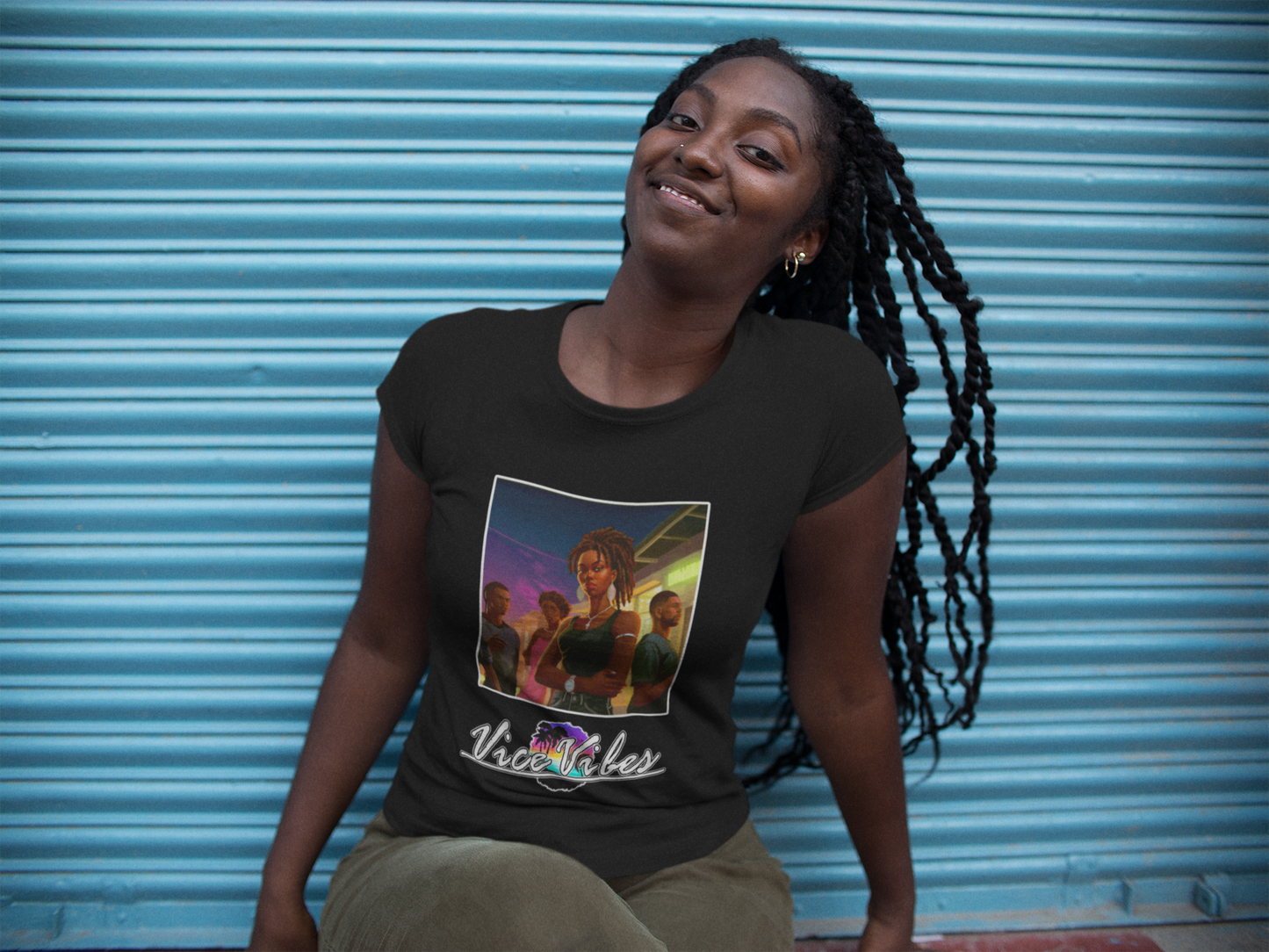 Women's  - Vice Vibes (Overtown) Graphic T-Shirt