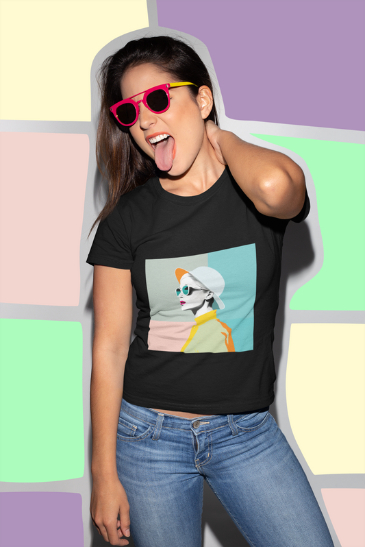 Women's - Summer Pop Graphic T-Shirt