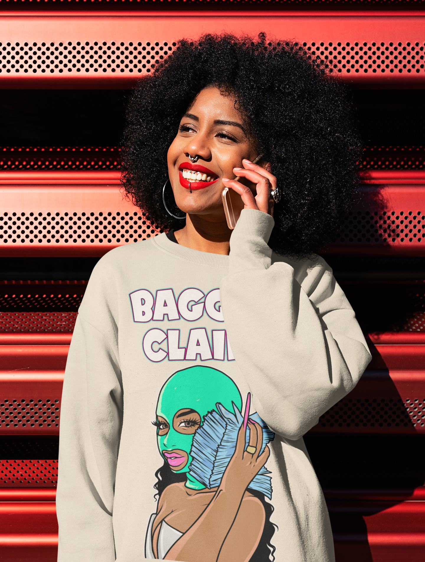 Women's - Baggage Claims Graphic Sweatshirt