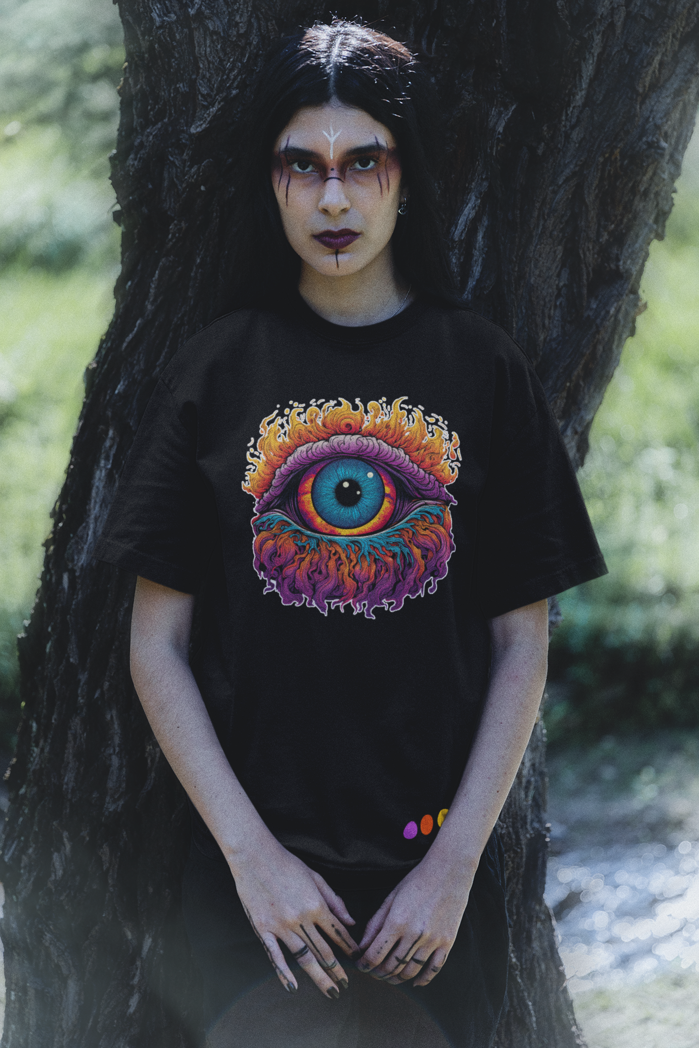 Unisex - Psychedelic Eye Graphic T-Shirt