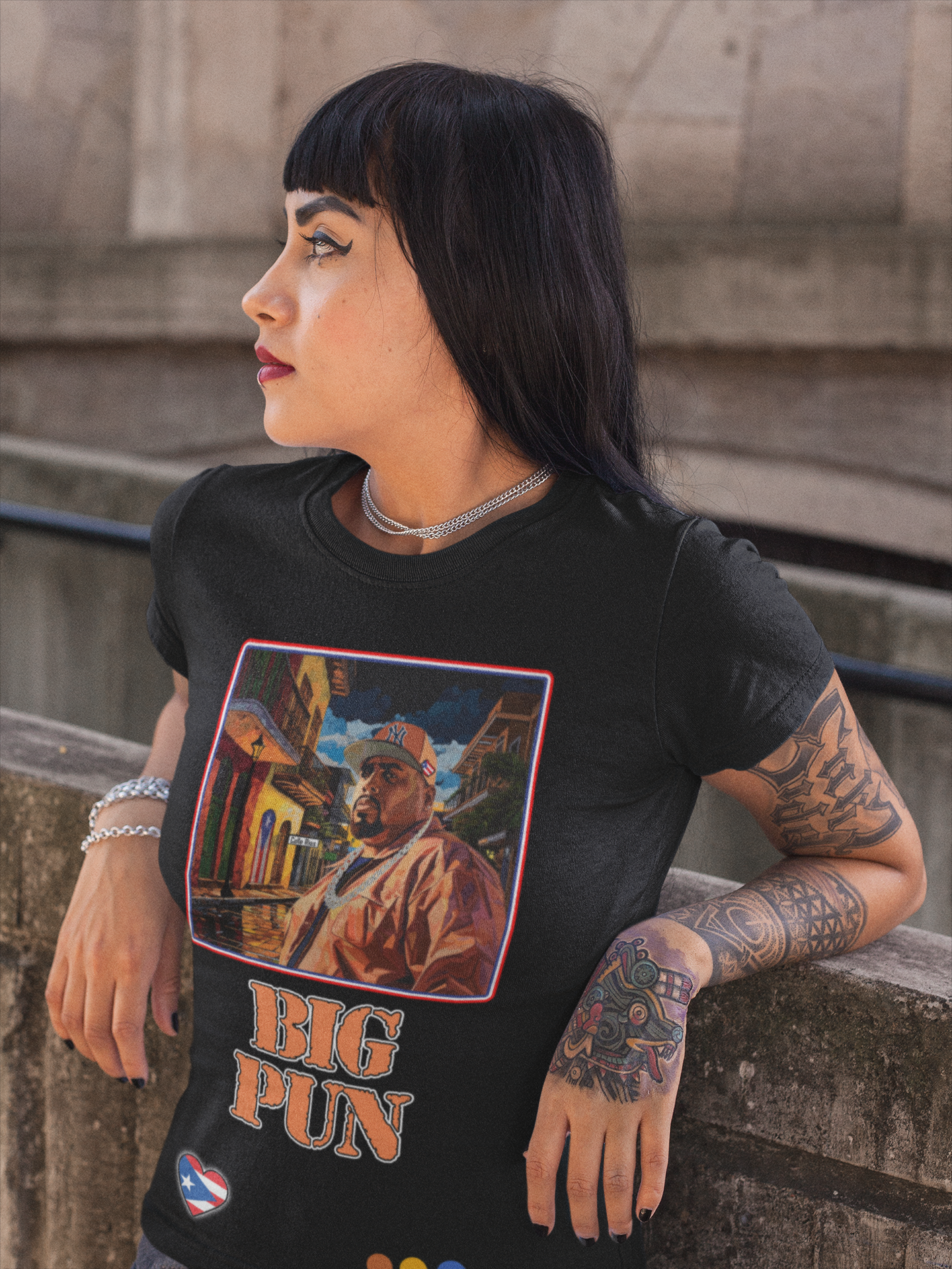 Unisex - One Love/Pun Love (Big Pun) Graphic T-Shirt