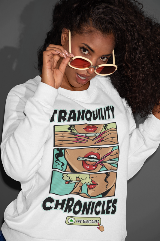 Women's - Tranquility Chronicles Graphic Sweatshirt