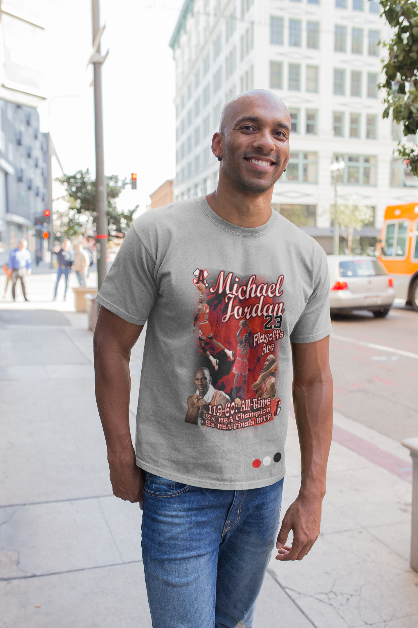 Men's - Playoffs Ace (Michael Jordan) Graphic T-Shirt