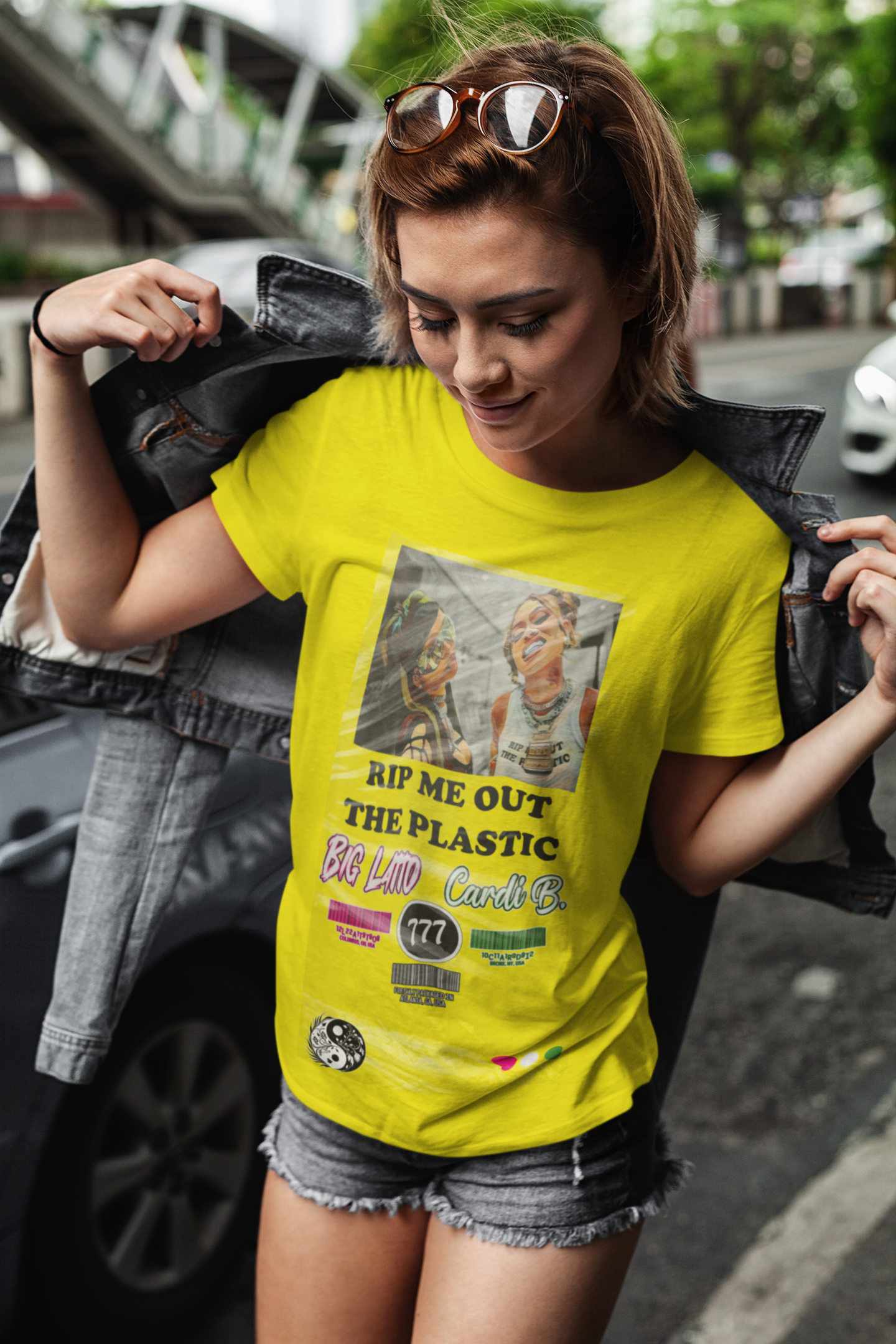 Women's - Rip Me Out The Plastic (Deluxe) Graphic T-Shirt