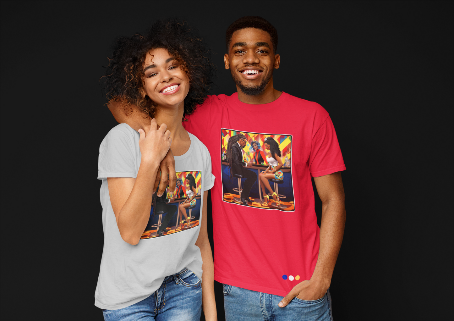 Unisex - First Date Cheers Graphic T-Shirt