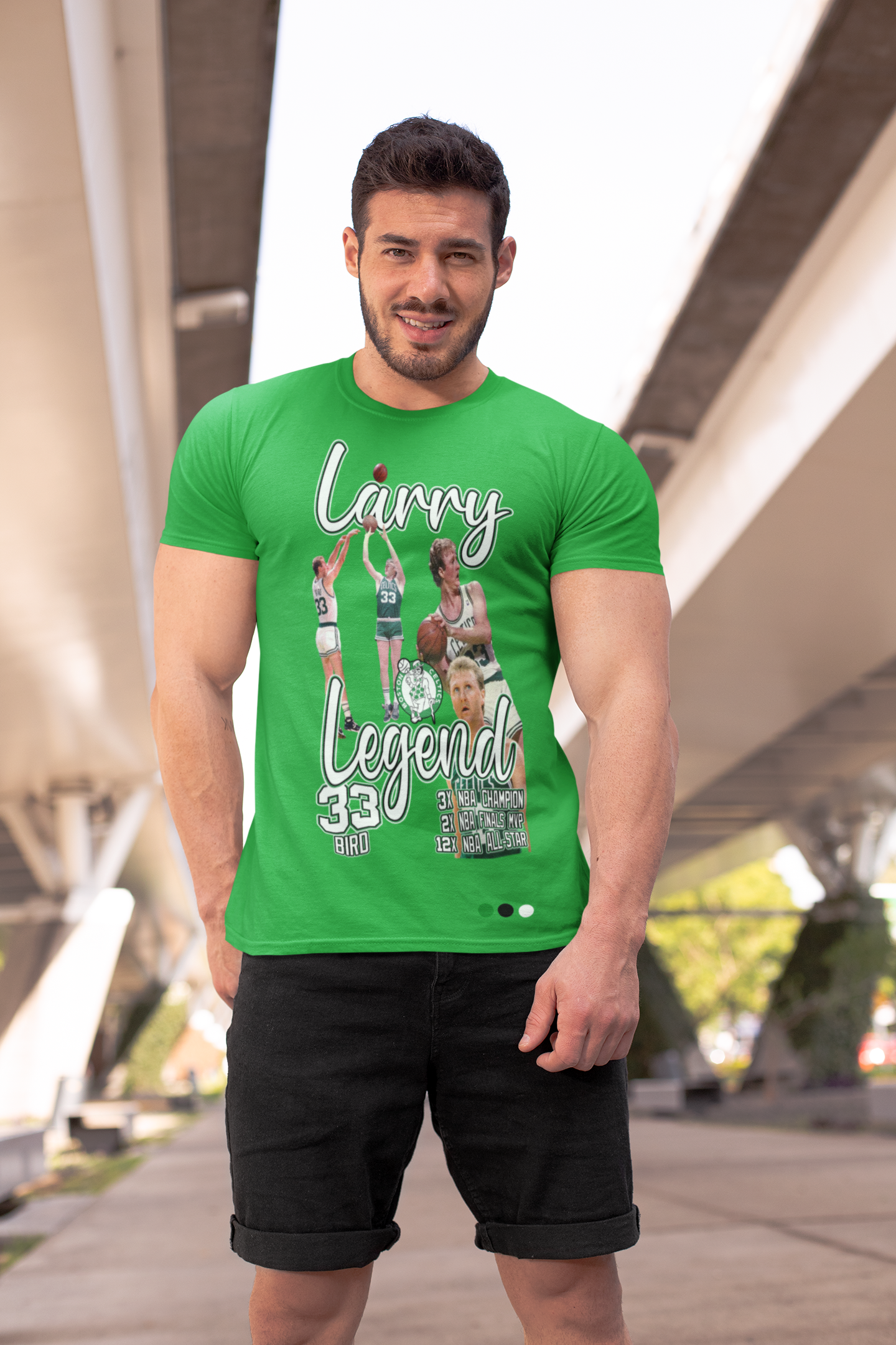 Men's - Larry Legend (Larry Bird) Graphic T-Shirt