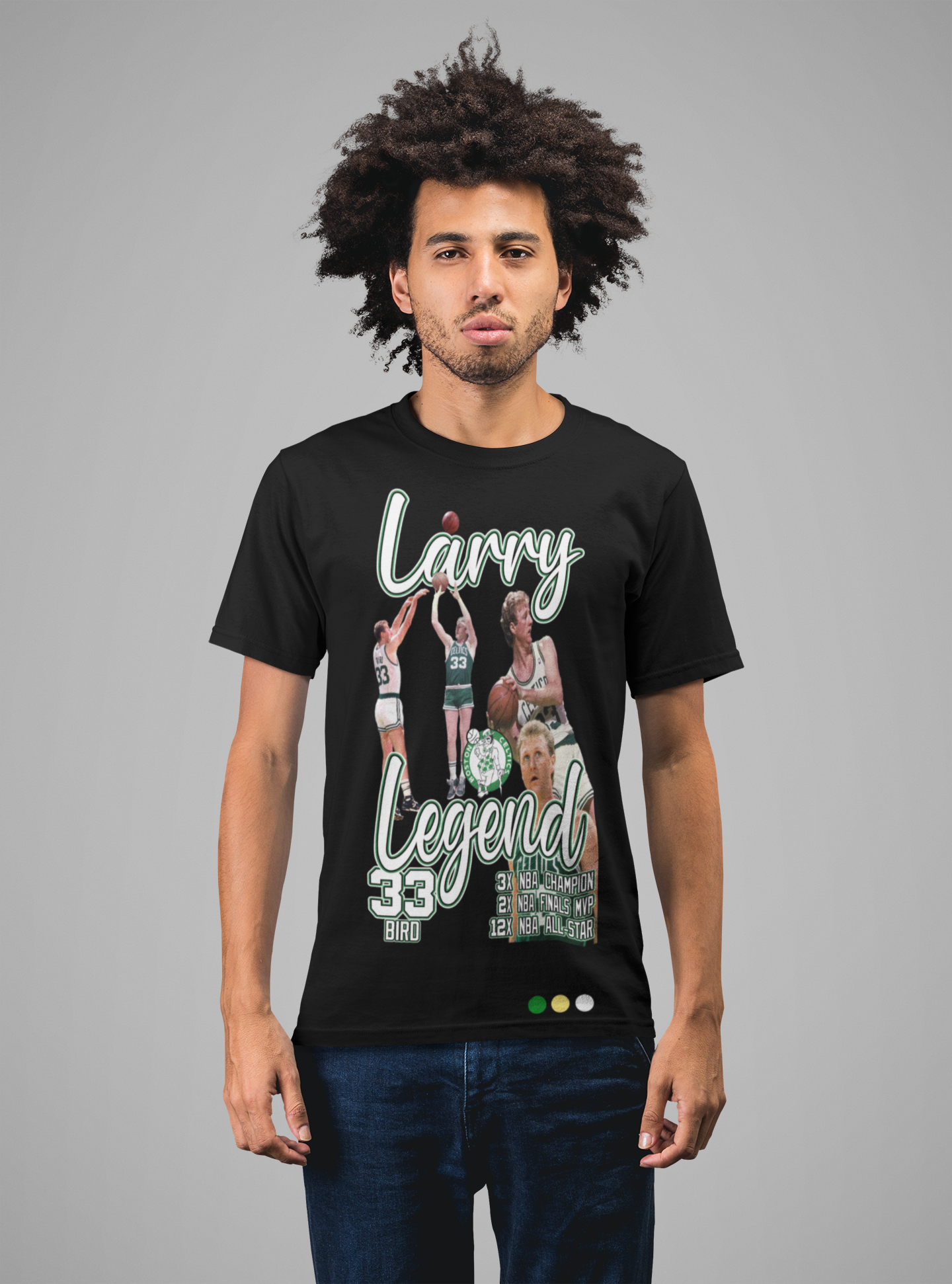 Men's - Larry Legend (Larry Bird) Graphic T-Shirt