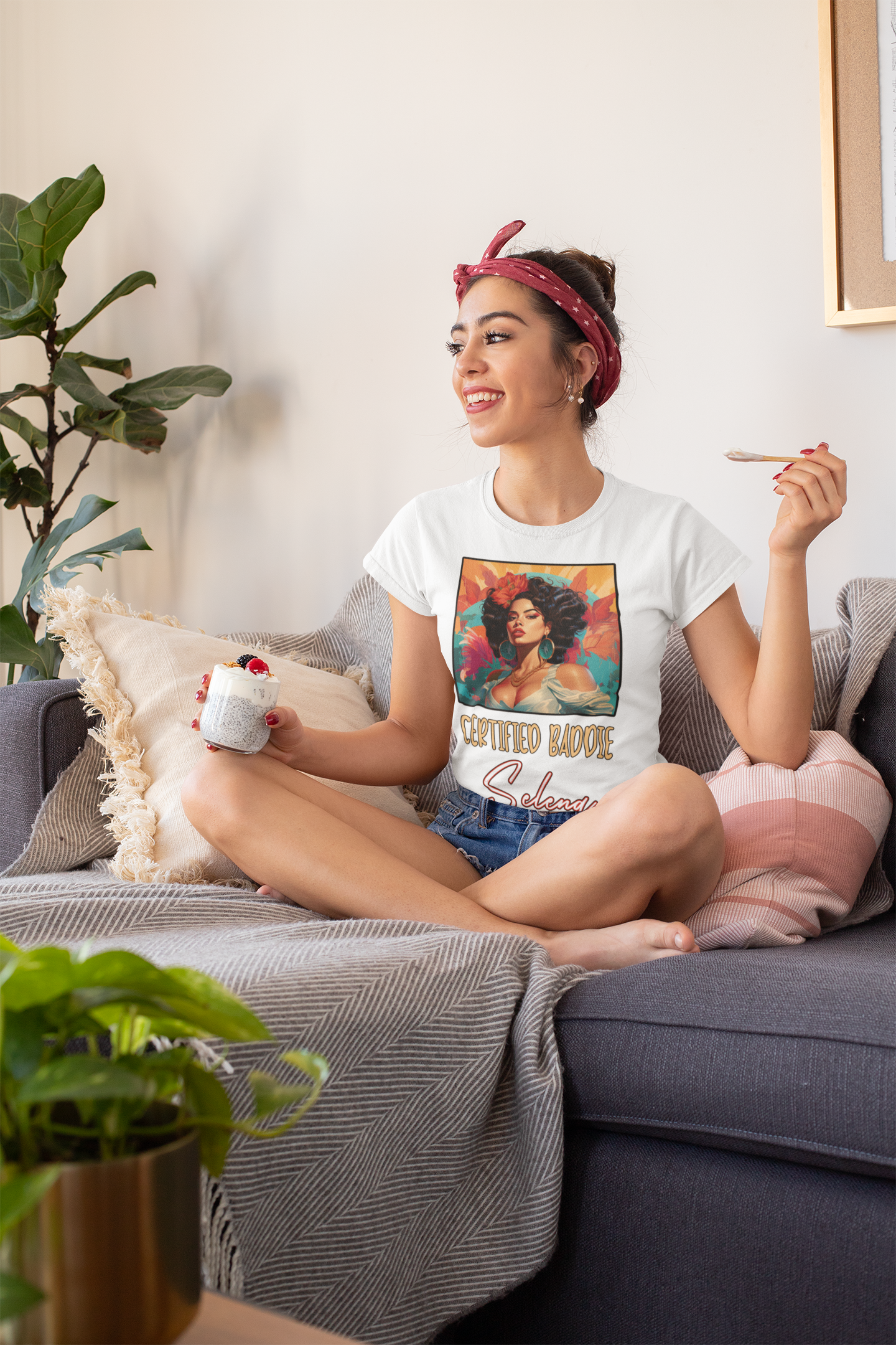 Women's - Certified Baddie (Selena Quintanilla) Graphic T-Shirt